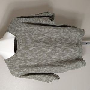 DKNY Lightweight Sweater Shirt Dolman Half Sleeve - Large